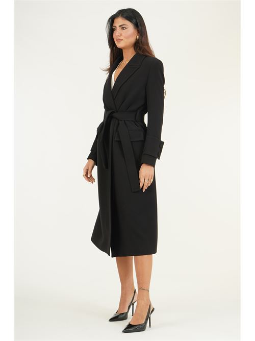 Cappotto con cintura GM by Gai Mattiolo | GM4399NERO